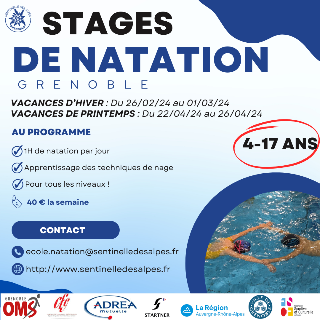 Stages natation 4